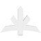 Ekena Millwork Alberta Architectural Grade PVC Gable Bracket, 48"W x 32"H x 6"D x 6"F, 16/12 Pitch GBP048X32X0606ALB00 - alternate 5